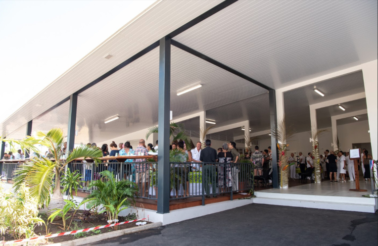 Le nouveau mess de la caserne Broche à Arue a été inauguré ce mercredi. Crédit FAPF Le nouveau mess de la caserne Broche à Arue a été inauguré ce mercredi. Crédit FAPF