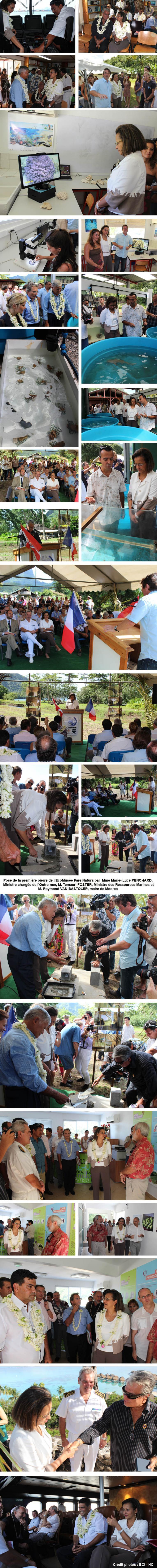 La visite de la Ministre de l'Outre-Mer à Moorea en images