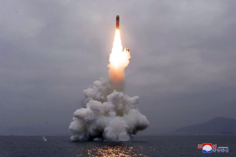 Pyongyang teste un missile lancé d'un sous-marin, "nouvelle phase" de son armement