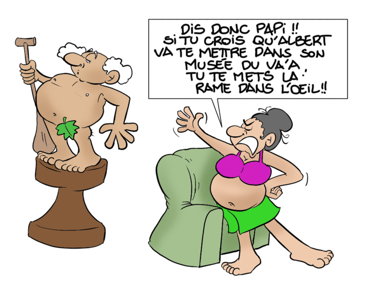 "Papi rame", par Munoz "Papi rame", par Munoz