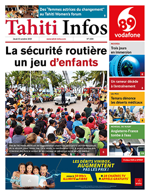 Cliquez sur la Une pour lire le journal