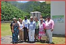 Moorea reçoit l'ambassadeur européen Abdoul Aziz M'baye