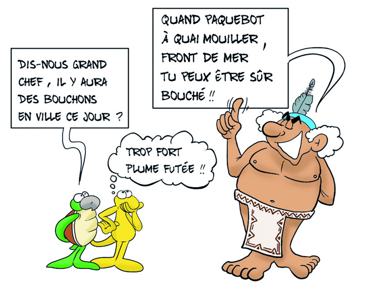 "Plume futée", par Munoz "Plume futée", par Munoz