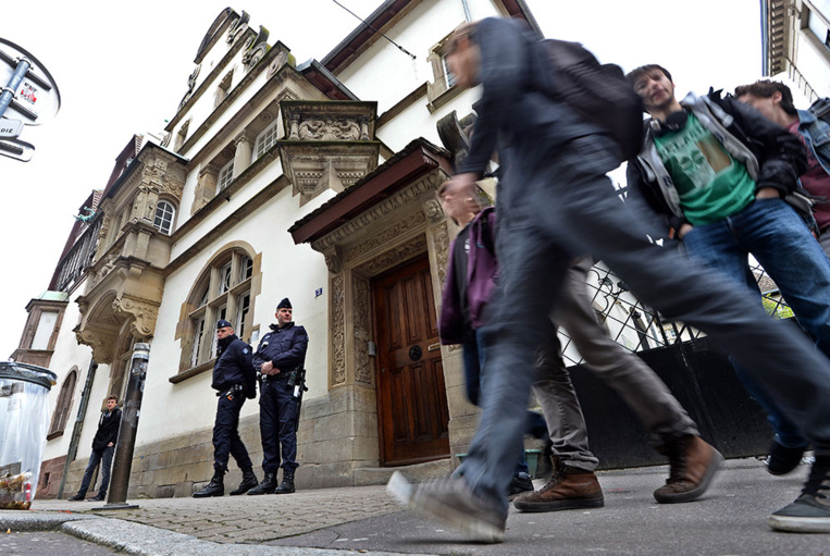 Strasbourg: opération "collège mort" après une intrusion et des menaces Strasbourg: opération "collège mort" après une intrusion et des menaces