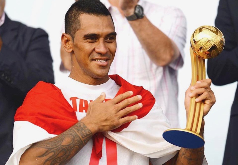 Heimanu Taiarui avait reçu le Ballon d'or lors de la Coupe du monde de beach soccer de 2015 Heimanu Taiarui avait reçu le Ballon d'or lors de la Coupe du monde de beach soccer de 2015
