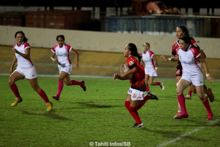 Les Hine Tahiti ont marqué de nombreux essais