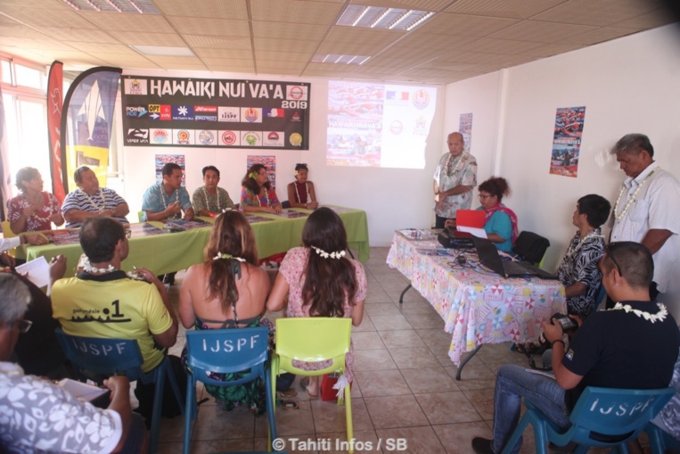 La 28ème édition d'Hawaiki NuiVa'a a été présentée mardi par le comité organisateur