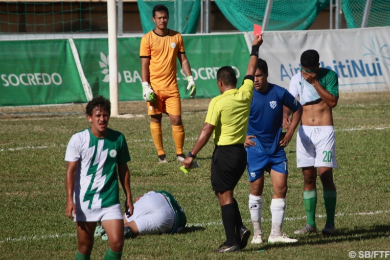 Le tournant du match, le carton rouge du capitaine de JT William Voirin Le tournant du match, le carton rouge du capitaine de JT William Voirin