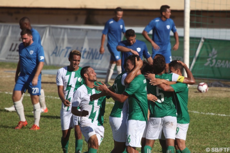 Le soulagement pour Taire Tahiti qui s'impose dans les arrêts de jeu Le soulagement pour Taire Tahiti qui s'impose dans les arrêts de jeu