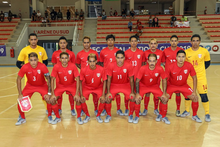 Les jooueurs coachés par Jean-Baptiste Barsinas © OFC via phototek