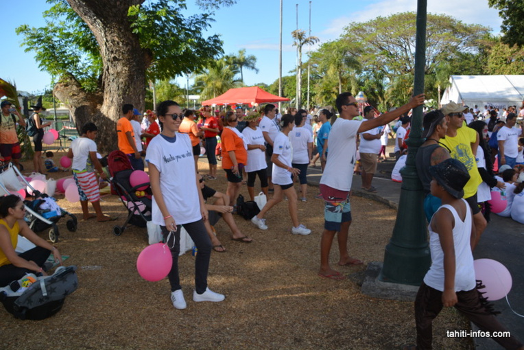 Après la marche au soleil, les animations dans les jardins de la mairie étaient bienvenue Après la marche au soleil, les animations dans les jardins de la mairie étaient bienvenue