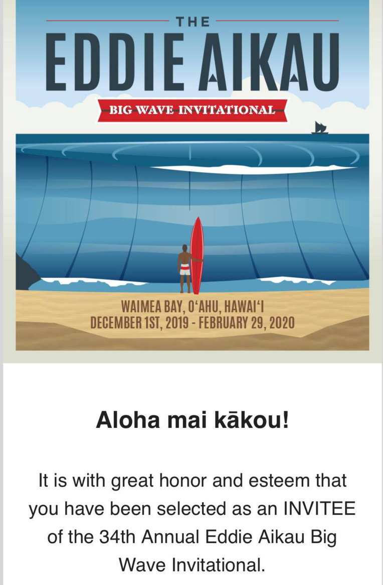 Tikanui Smith invité à l’Eddie Aikau Tikanui Smith invité à l’Eddie Aikau