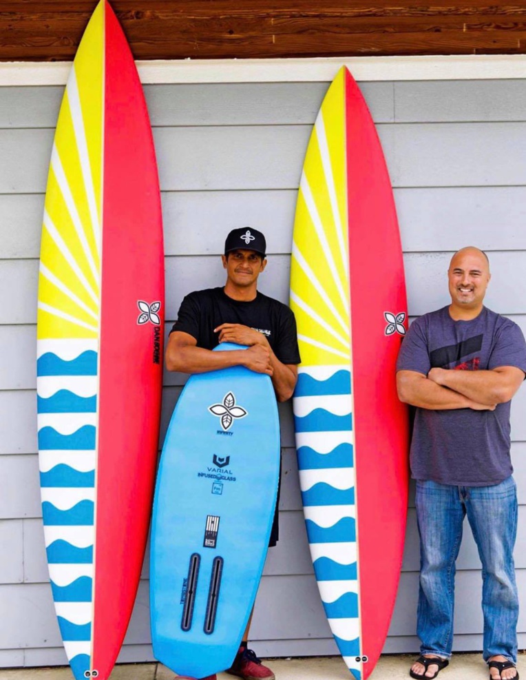Tikanui Smith utilisera des planches de 8'6 et 9'6 Tikanui Smith utilisera des planches de 8'6 et 9'6