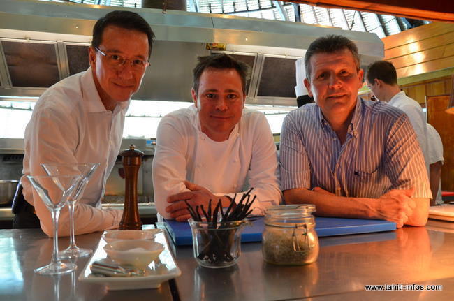 J.-M Mocelin, Dirk Gielselmann et Serge Dubs