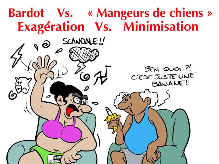 "Le scandale selon Bardot", par Munoz "Le scandale selon Bardot", par Munoz