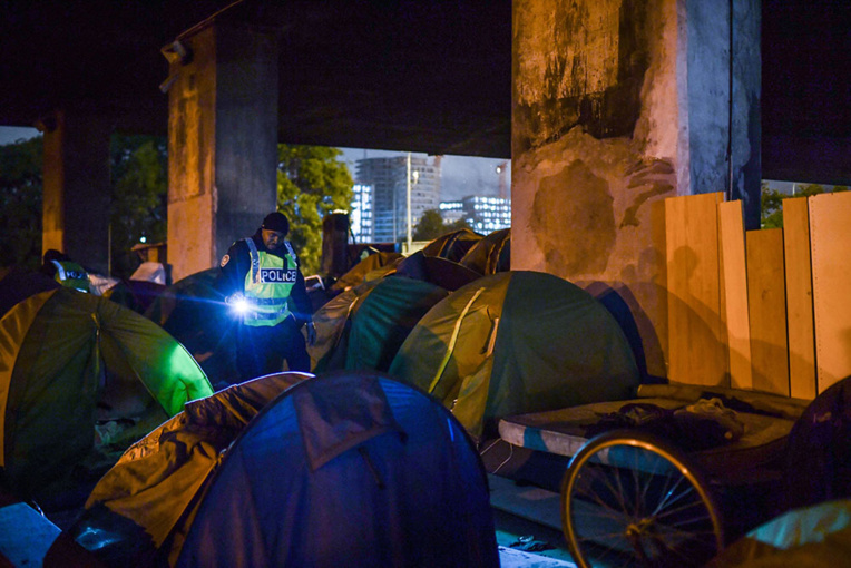 La moitié des campements de migrants vidés dans le nord-est de Paris La moitié des campements de migrants vidés dans le nord-est de Paris