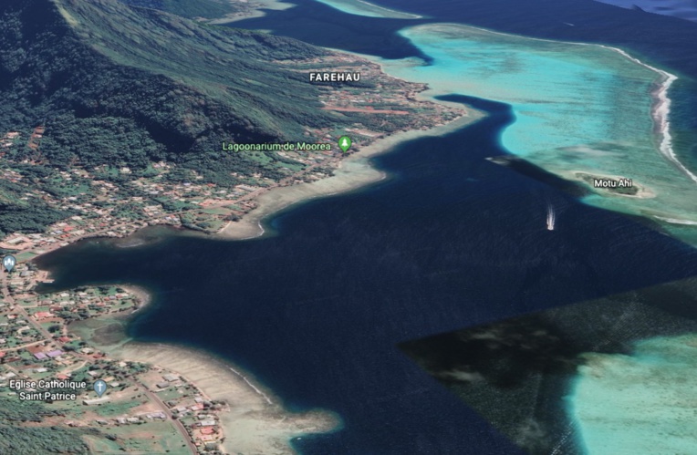 Un enfant mordu par un requin à Moorea Un enfant mordu par un requin à Moorea