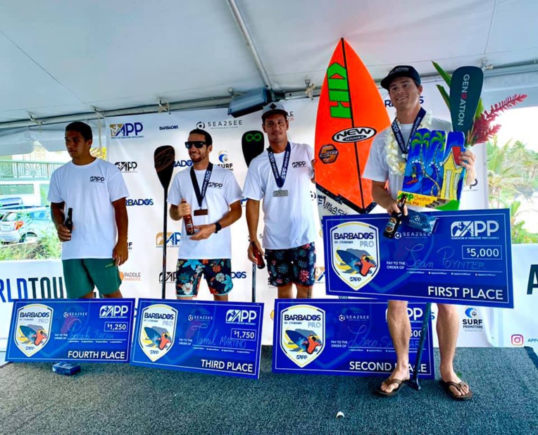 Le champion 2018 Sean Poynter a remporté l'épreuve Le champion 2018 Sean Poynter a remporté l'épreuve