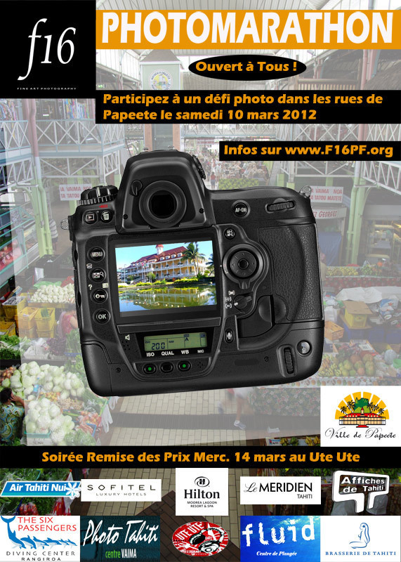 Un marathon photos dans les rues de Papeete