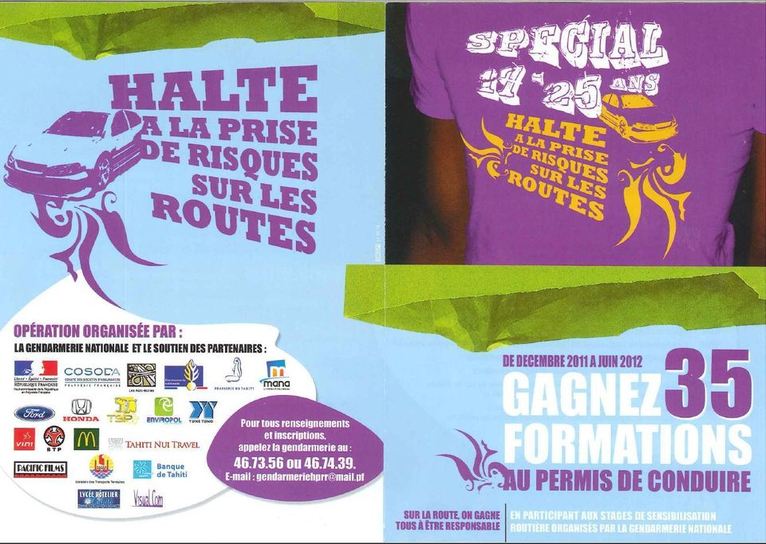 Journée « Halte à la prise de risques » pour la première fois à Uturoa