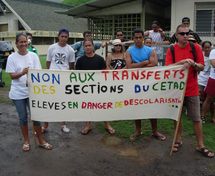 Forte mobilisation autour de l'enseignement secondaire àTaiohae