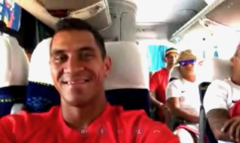 Heimanu Taiarui a pu nous accorder une interview depuis le Paraguay Heimanu Taiarui a pu nous accorder une interview depuis le Paraguay