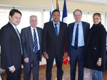 Sport : Tauhiti Nena rencontre le président  du Comité national olympique et sportif français