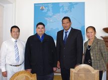 Sport : Tauhiti Nena rencontre le président  du Comité national olympique et sportif français