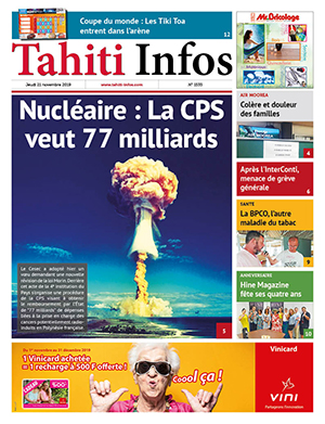 Cliquez sur la Une pour lire le journal Cliquez sur la Une pour lire le journal