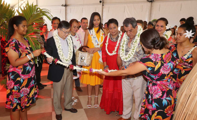 Le forum a été inauguré par le consul de Chine en Polynésie, Zhiliang Shen et le président de la Polynésie, Edouard Fritch.