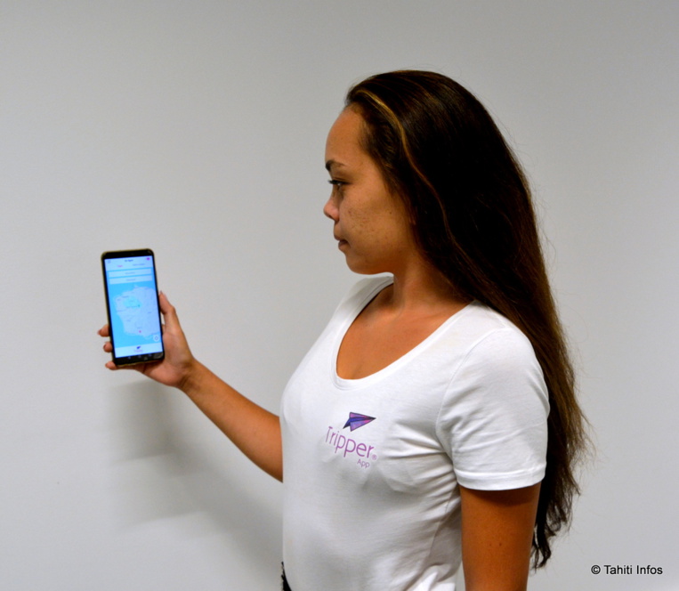 Timeri Jourdain présente Tripper App, un concurrent polynésien à Uber. Timeri Jourdain présente Tripper App, un concurrent polynésien à Uber.