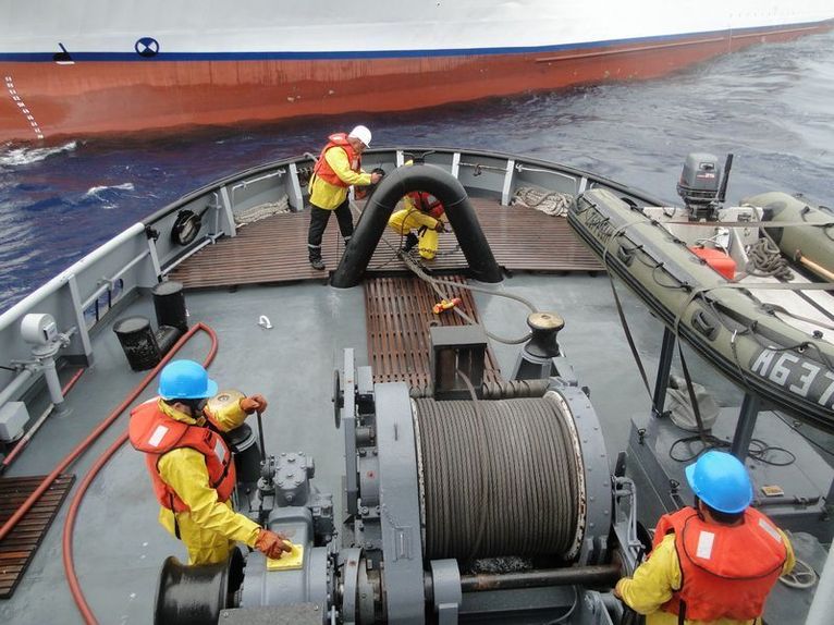 Exercice d’assistance à navire en difficulté - « MITI 02 »