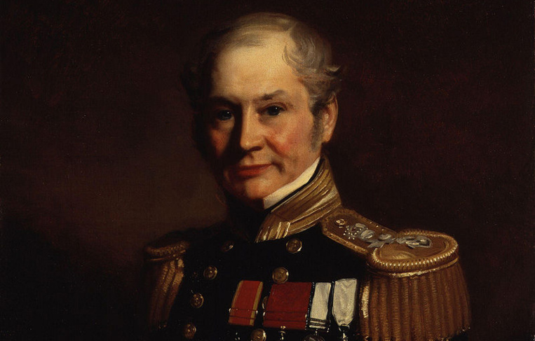 On doit ce portrait d’Edward Belcher au peintre anglais Stephen Pearce. Il était le capitaine le plus détesté de la Royale britannique.
