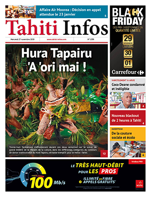 Cliquez sur la Une pour lire le journal