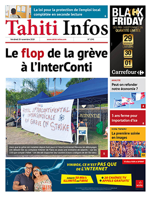 Cliquez sur la Une pour lire le journal