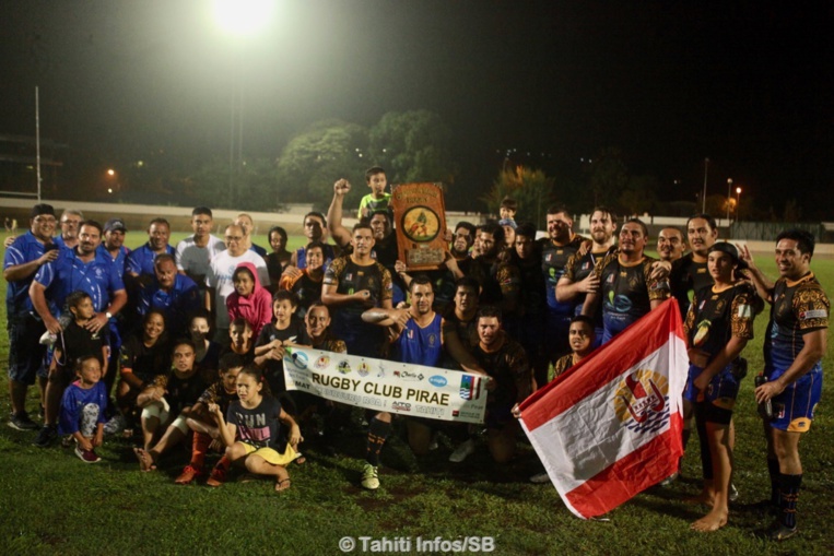 Le RC Pirae, champion 2019 de rugby à XV Le RC Pirae, champion 2019 de rugby à XV