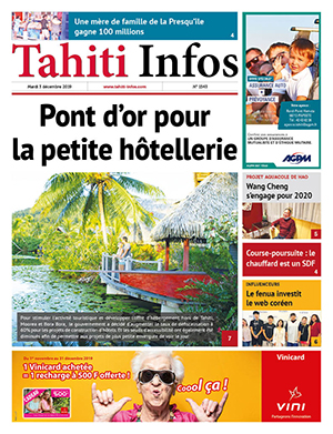 Cliquez sur la Une pour lire le journal