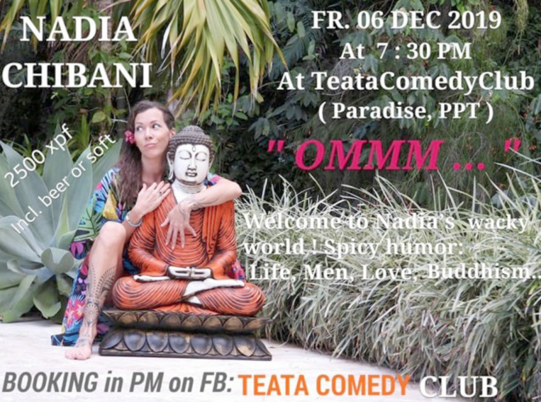 Nadia Chibani propose un show "in english"