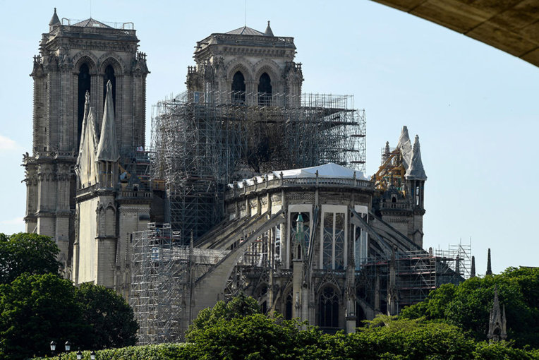 Notre-Dame: préparatifs complexes et géants pour le démontage de l'échafaudage Notre-Dame: préparatifs complexes et géants pour le démontage de l'échafaudage