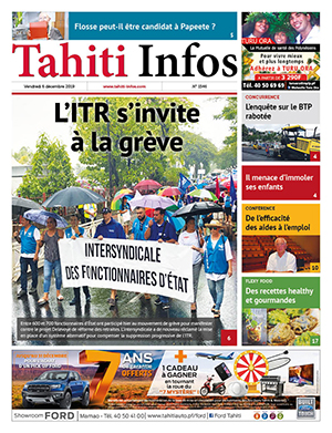 Cliquez sur la Une pour lire le journal