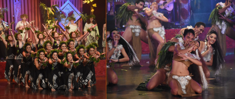 Hana et Hō mai, grands vainqueurs du Hura Tapairu