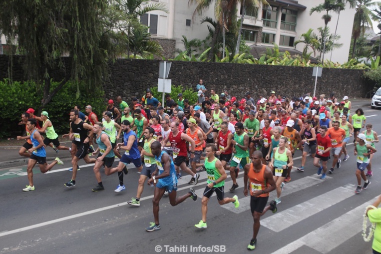 Plus d'une centaine de participants au départ