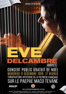 De la harpe pour Noël au CAPF De la harpe pour Noël au CAPF