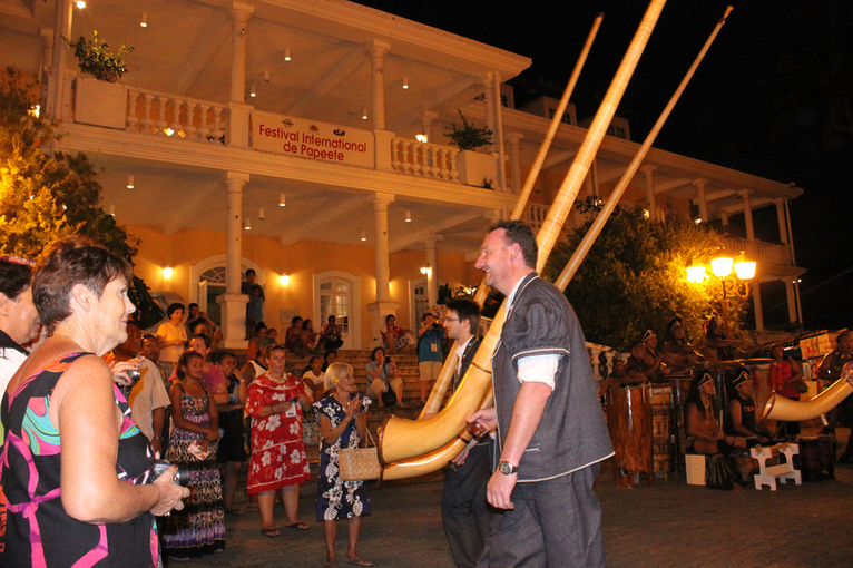 Le 3ème Festival International de Papeete a ouvert ses portes