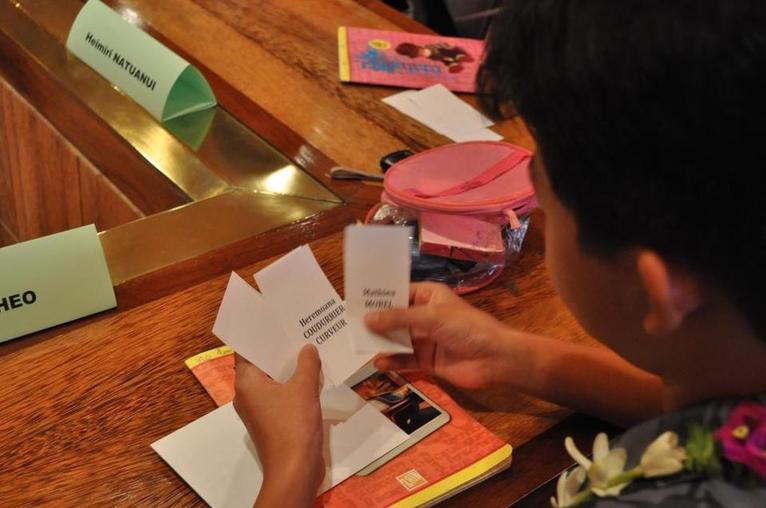 Heremoana Coudurier Curveur élu président du CESC Junior