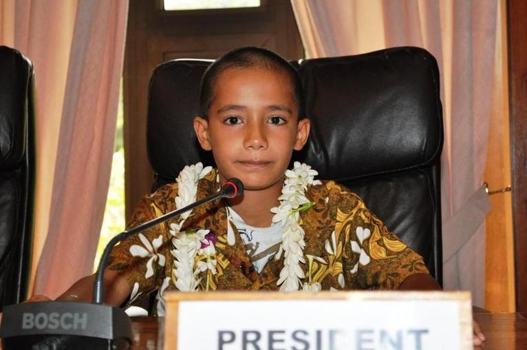 Heremoana Coudurier Curveur élu président du CESC Junior