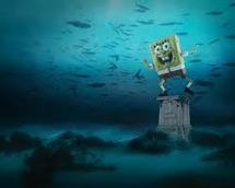A La Ciotat, la statue sous-marine de Bob l'Eponge n'est pas la bienvenue