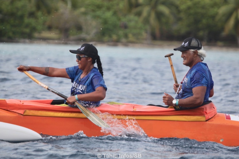Une matinée para va’a pour les vahine Une matinée para va’a pour les vahine