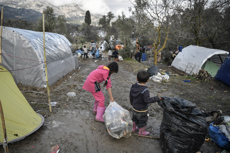 Grève sur les îles grecques contre l'ouverture de nouveaux camps Grève sur les îles grecques contre l'ouverture de nouveaux camps