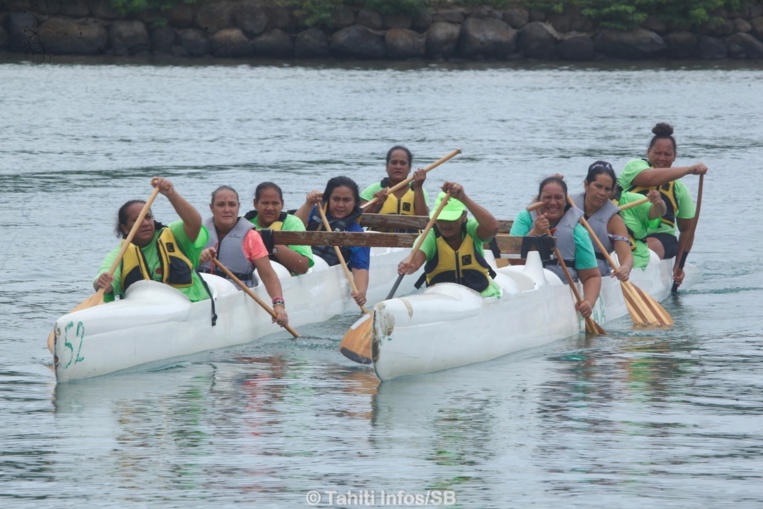 Une dizaine de rameuses étaient présentes Une dizaine de rameuses étaient présentes